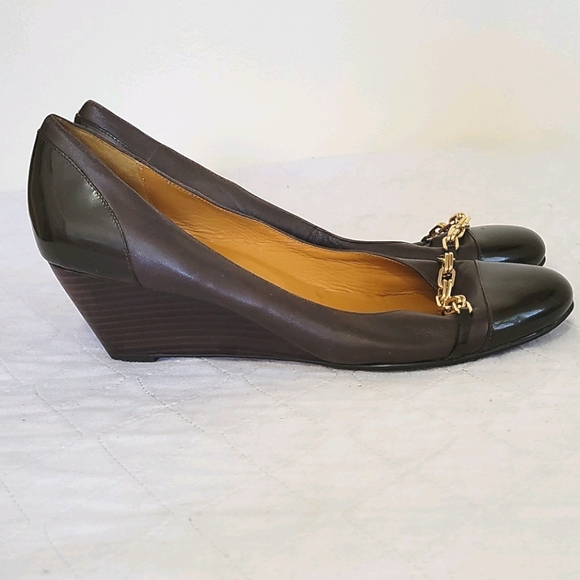 Cole Haan Nike Air Brown Slip on Shoe Size 9.5 - Picture 2 of 5